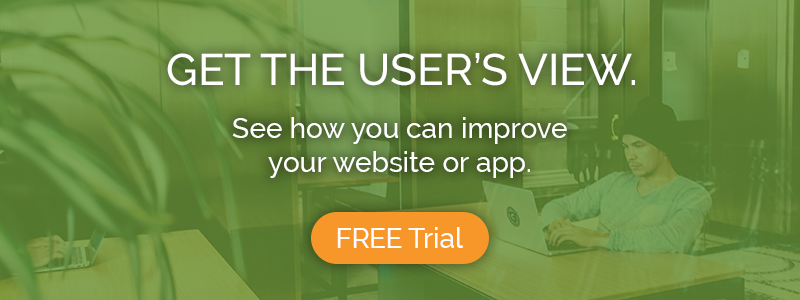 Sign up for a free trial of our usability testing tools