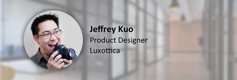 Jeffrey Kuo, Product Designer at Luxottica