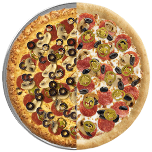 Domino's za Pizza Hut pizzas