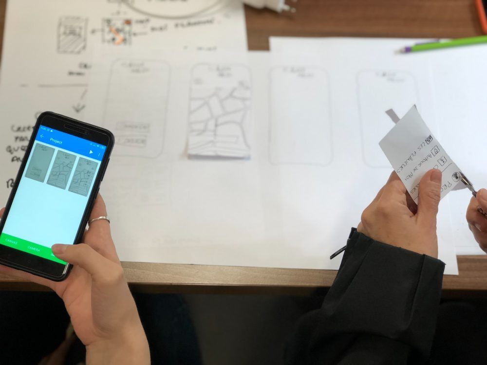 generative ux research featuring prototyping, sketches, and mobile wireframing