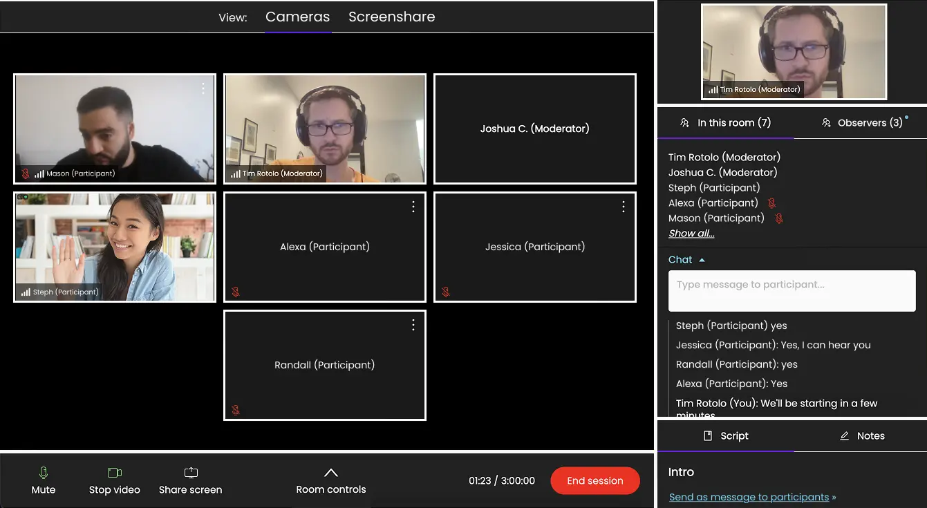Trymata-focus-groups-live-call-view