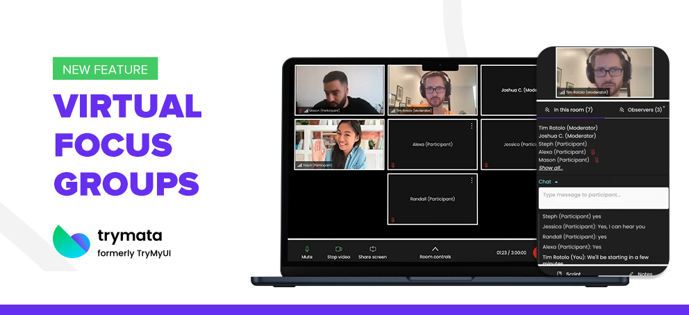 New Feature: Virtual Focus Groups